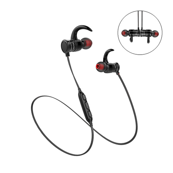 AWEI AK5 Sport Magnetic IPX4 Waterproof Hall Sensor Stereo HD Bass bluetooth Earphone With Mic