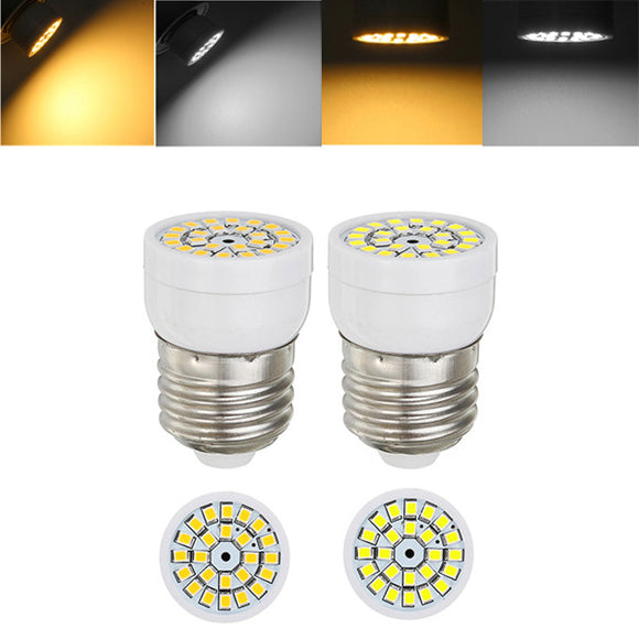 E27 B22 3W SMD2835 300LM Warm White Pure White LED Spot Light Bulb AC220V