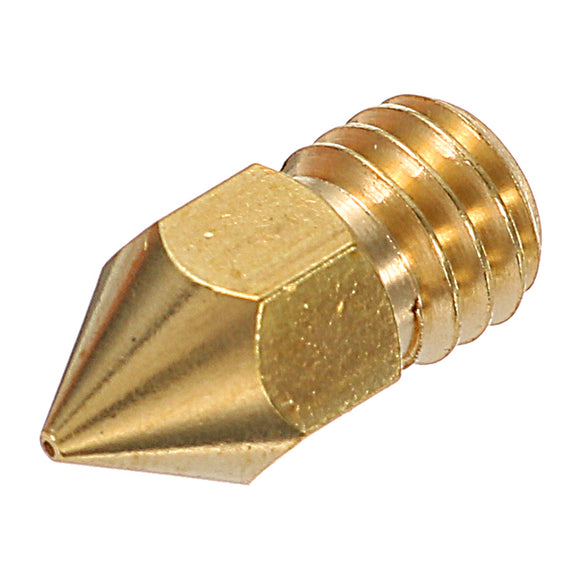 1.75mm 0.4mm Copper Zortrax M200 Nozzle For 3D Printer