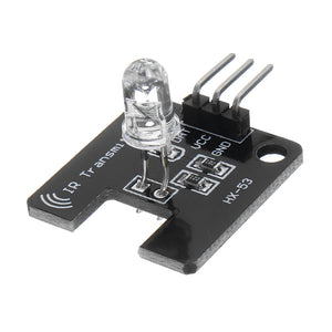 10Pcs  Electronic Block Infrared Emission Module IR Transmitter Infrared Sensor Module With LED For