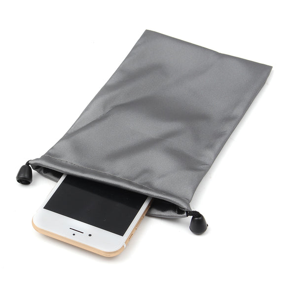 Universal Tarpaulin Mobile Phone Bag Waterproof Pouch Power Bank Cable Smartphone Storage Bag