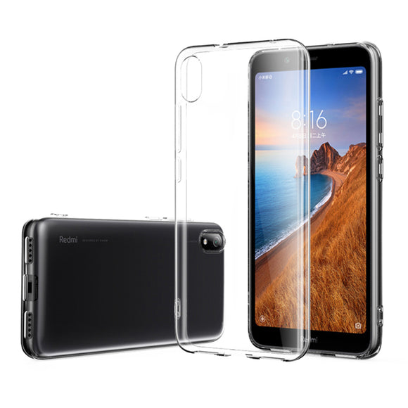 Bakeey Ultra-thin Transparent Shockproof Hard PC Protective Case For Xiaomi Redmi 7A 5.45 Inch