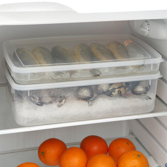 KCASA KC-SR06 Kitchen Organizer Freezer Storage Holder Refrigerator Moisture Proof Food Preserve Box