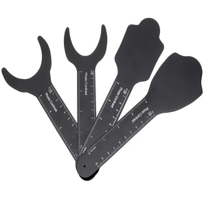 4PCS Dental Tools Oral Image Contraster Jaw Photographic Black Background Board