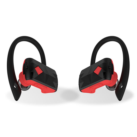 [Truly Wireless] A18 Sport Hanging Ear Dual Bluetooth Earphones Headphones With Mic