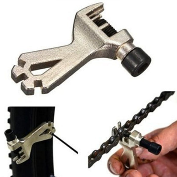 BIKIGHT Steel Bike Bicycle Chain Breaker Splitter Mini Chain Cutter Cycling Remover Repair Tool