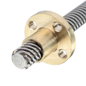 10Pcs 4mm T8 Copper Screw Nut For 3D Printer Stepper Motor Lead Screw 8mm Thread