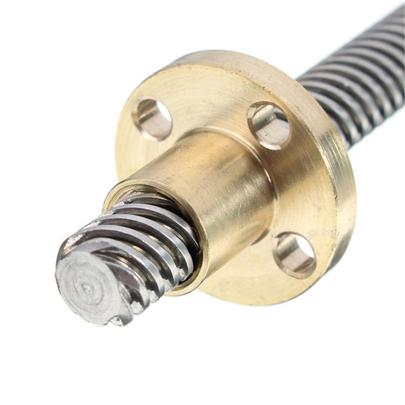 10Pcs 4mm T8 Copper Screw Nut For 3D Printer Stepper Motor Lead Screw 8mm Thread