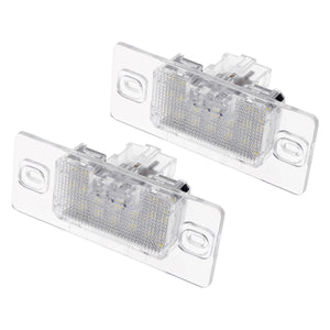 18-SMD LED License Plate Lights 7000K for Porsche Cayenne/Volkswagen Passat/Audi TT