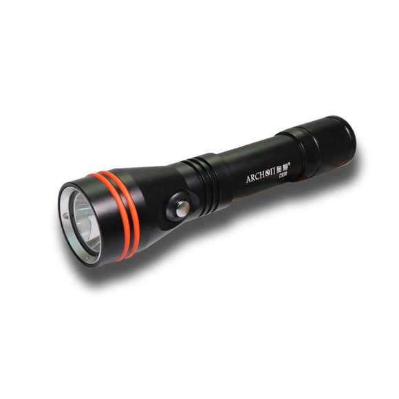 ARCHON C10R 1200 Lumen Underwater Dive Flashlight USB Rechargeable Diving Light