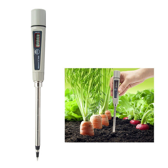 EC-316 Gardening Tester Soil Detector EC Probe Soil Test EC Meter for Household Potted Flower Pot