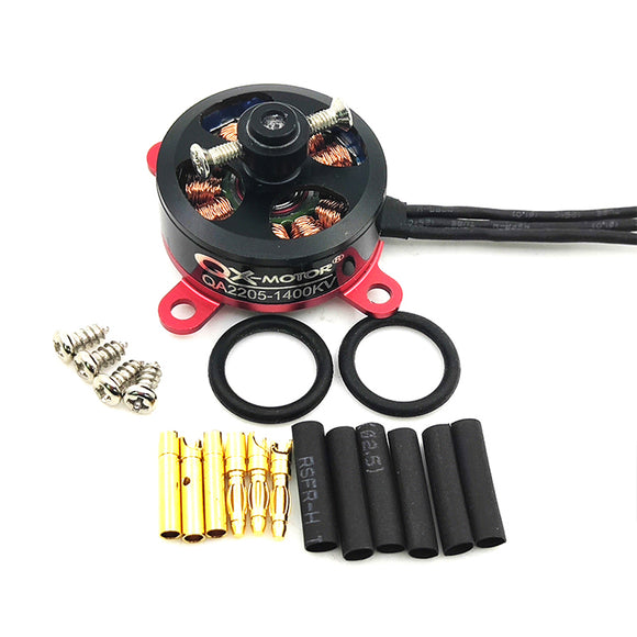 QX-Motor QA2205 1400KV 1800KV 2-3S 130W 18A F3P Outrunner Brushless Motor For RC Airplane