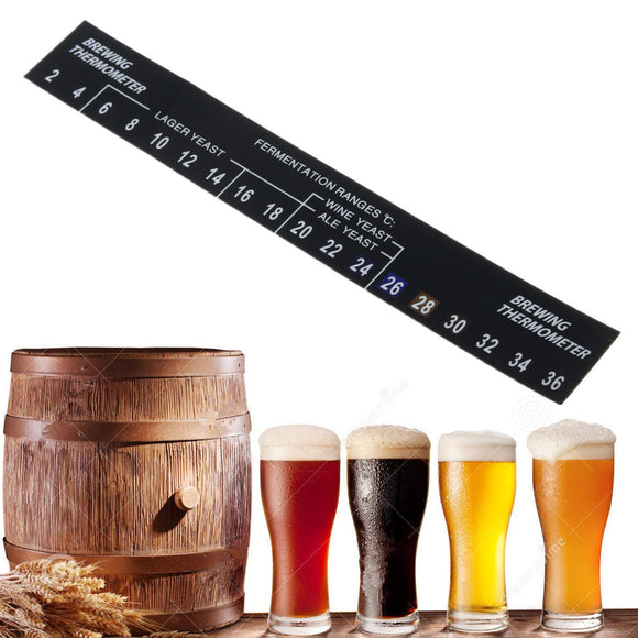 2--36 Digital Stick On Thermometer For Home Brew Beer Spirits Wine Kitchen Tools