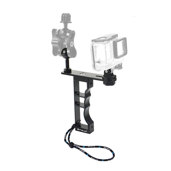 PULUZ PU246B Diving Video Light Stand Stabilizer Mount Holder for GoPro Hero DJI OSMO Pocket Action Sports Camera