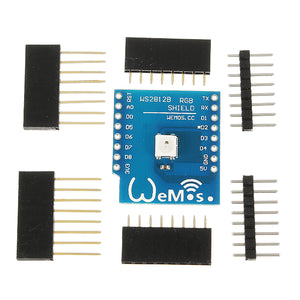 5Pcs Wemos WS2812B RGB Shield Module For Wemos D1 Mini