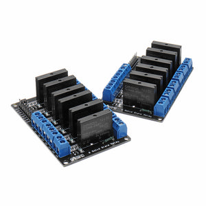 6 Channel DC 12V  Relay Module Solid State High and low Level Trigger For Arduino 240V2A