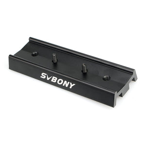 SVBONY 4.72 Dovetail Mounting Plate Telescope Short Version 120mm for OTA Equatorial Tripod"