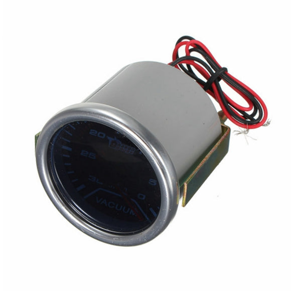 Bar Turbo Indicator Boost Vacuum Car Auto LED Gauge Smoke Len