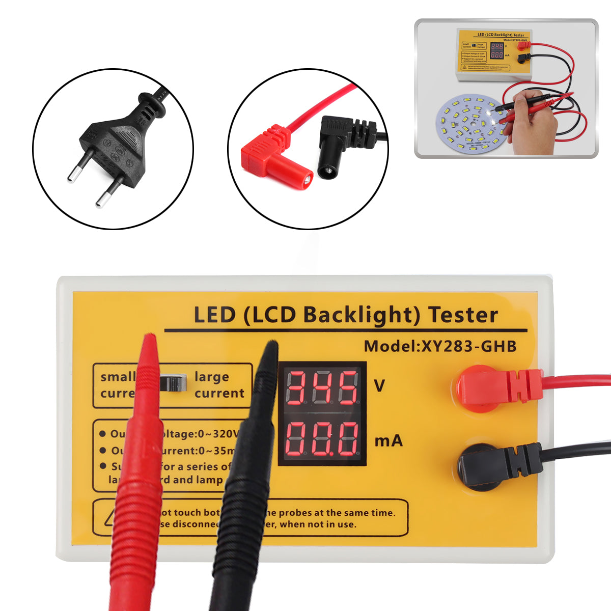 0-320V Output All Size LED LCD TV Backlight Tester Meter Tool for LED ...