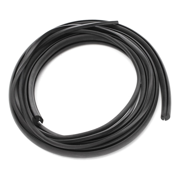 2m Waterproof Rubber Sealed Strips Trim For Car Front Rear Wind Shield Sunroof Triangular Window
