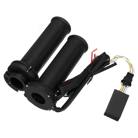 7/8 inch 22mm 12W-24W Adjustable Electric Heated Hand Grips Motorcycle Handlebar Warmer