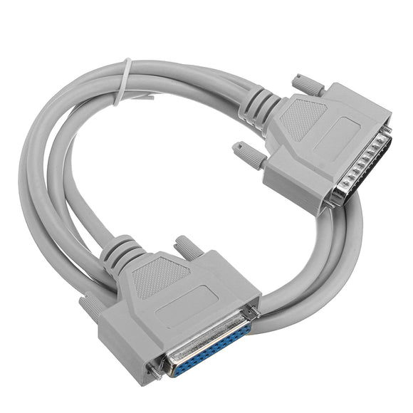 25Pin DB25 Parallel Male To Female LPT Printer DB25 M-F Cable Serial Connector Cable 1.5M Computer Cable Printer Extending Cable