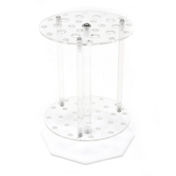 Plexiglass Pipette Holder Laboratory Pipette Holder Circular Type Lab Stand 32 Holes