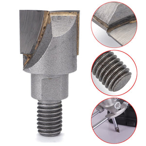 Drillpro M10 16.5-30mm Carbide Soubers Plunging Cutter Wood Cutter for Soubers Mortice Lock Fitting Jig Woodworking Tool