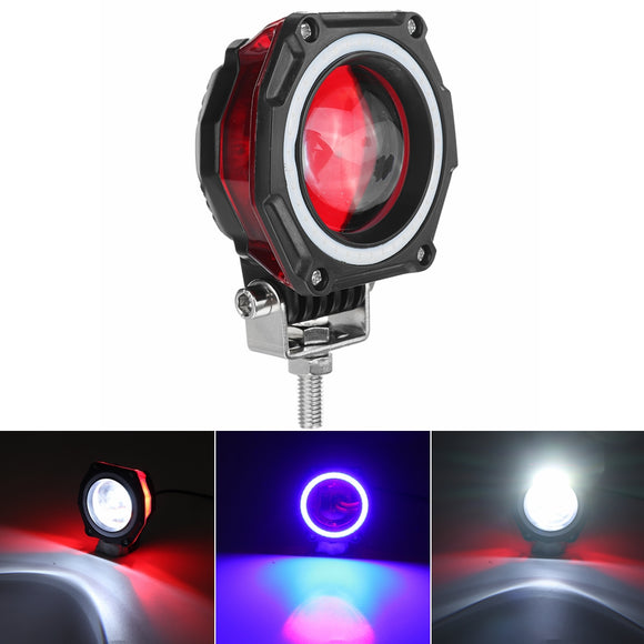 35W LED Work Light Bar Pods Driving Fog Off Road Driving Red