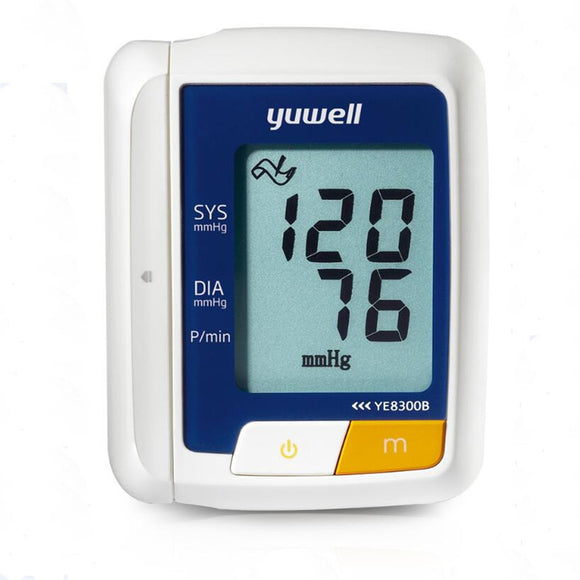 Yuwell YE8300B Household Blood Pressure Monitor Automatic Digital LCD Display Wrist Blood Pressure Measurement Health Care