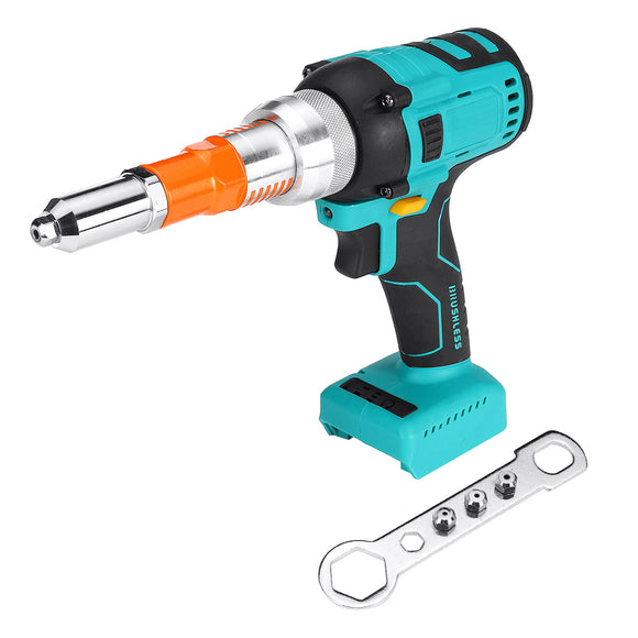 Drillpro Electric Cordless Riveter Drill Insert Nut Pull Riveting Tool 2.4-4.8mm Without Battery