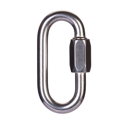 XINDA XD-8619 Solid Fine Steel Oval Lock Rock Climbing Carabiner Safety Bearing Clasp Main Lock