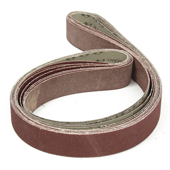 14pcs 5x180cm 36-400 Grit Alumina Abrasive Sanding Belts Self Sharpening Oxide Abrasive Belts