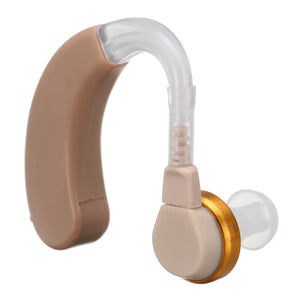 F-135 Mini Portable Hearing Aid Sound Voice Amplifier Behind Ear Enhancement Ear Hearing Aid