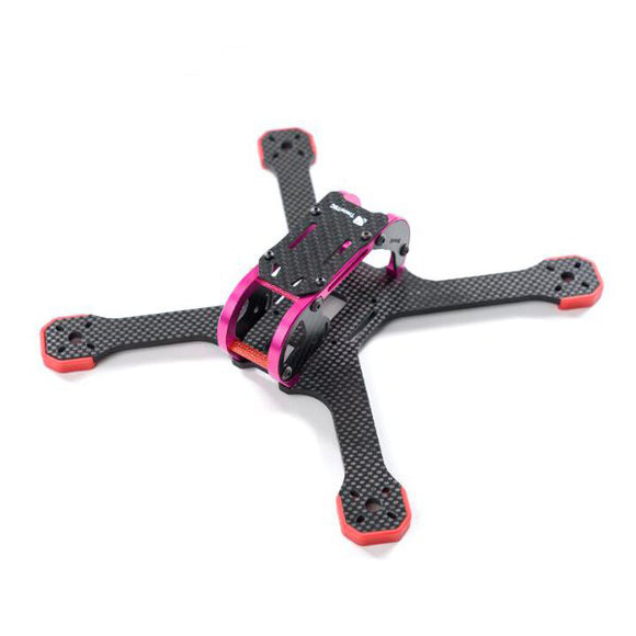 Transtec Fatty Lite 218mm Wheelbase 4mm 3K Carbon Fiber RC Drone FPV Racing Frame Kit 110g