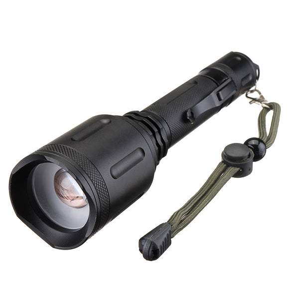 9000LM XHP50 Tactical LED Zoomable Flashlight Torch Light Lamp 2x 18650 Battery