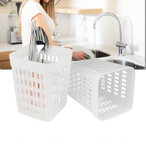 Hollow Storage Dishwasher Basket Cutlery Chopsticks Tray Fork Storage Cage