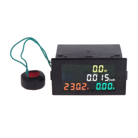 D69-2049 AC80-300V/AC200-450V Energy Meter Voltmeter Ammeter Power Energy Meter Volt Amp Power Kwh Meter - AC 80-300V