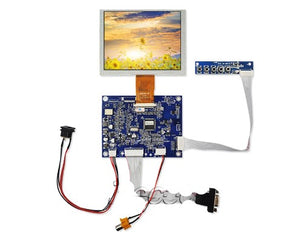 5 inch 640x480 LCD Screen ZJ050NA-08C VGA AV LCD Controller Driver Board