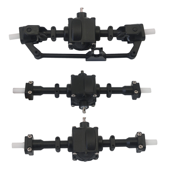 3PCS Fayee FY004A 1/16 6WD RC Car Front Rear Middle Bridge Axle Spare Parts