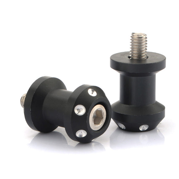 8mm Motorcycle Black Swing Arm Spool Bobbin for Honda Suzuki Ducati