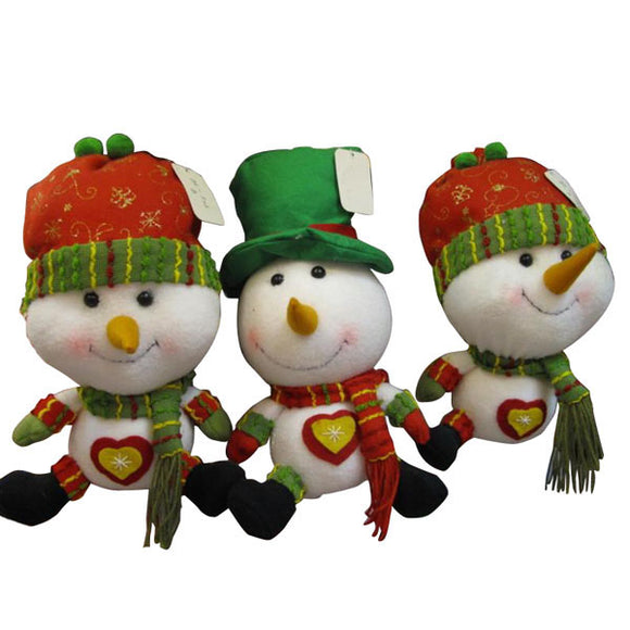 Funny Snowman With A Heart Christmas Xmas For Gift Decoration