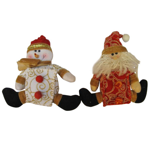 Cute Snowman Santa Claus Father Christmas Xmas For Gifts Decorations