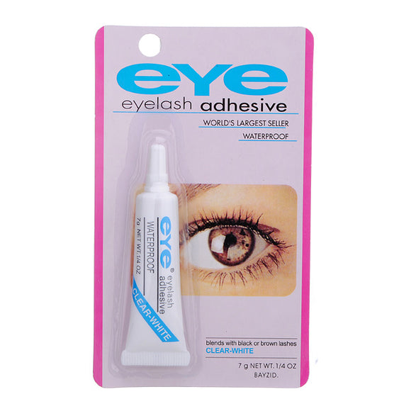 White Eyelash Glue For False Eyelashs Double Eyelid