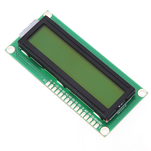 1Pc Geekcreit 1602 Character LCD Display Module Yellow Backlight For Arduino