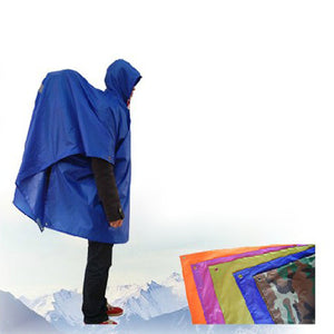 Special Outdooors Polyester Multifunctional Rain Coat or Rug Travel Rain Coat Rainwear