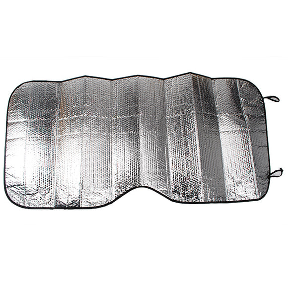 Auto Car Wind Shield Front Window Visor Cover Sunshade Silver Foil