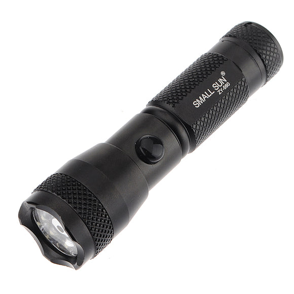 2 in1 Waterproof 7 LED Flashlight Light and 0.5mW Laser Point Pen