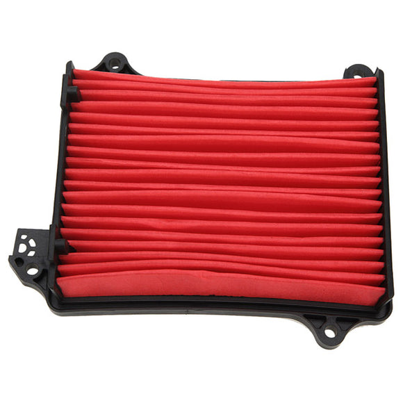 Red Car Dust Removal Case Horizontal Air filter Car Air Bellow