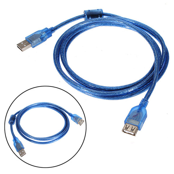 1.8M USB 2.0 Extension Cable AM/AF Male to Female